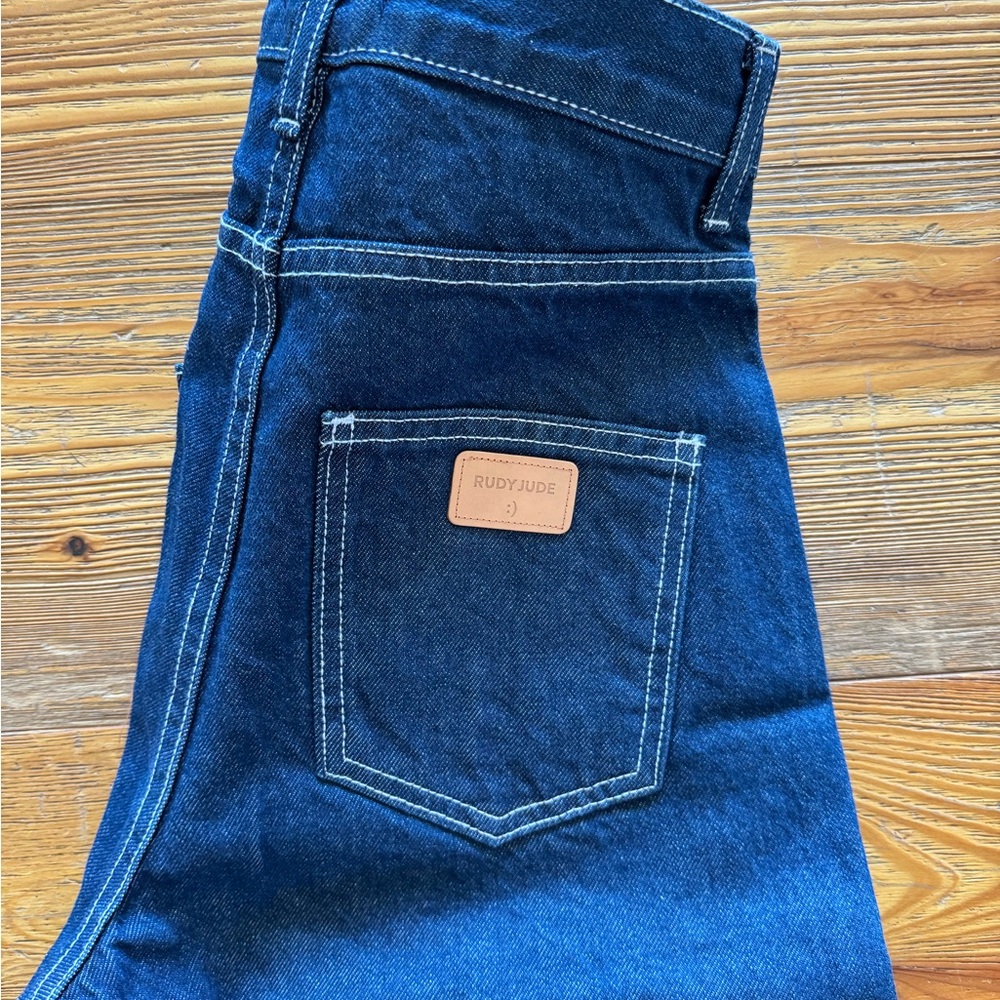 Rudy Jude  Dark Blue Straight Jeans size 1 NWT